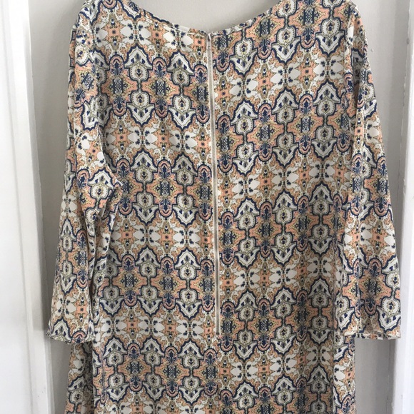 Bright & Patterned Mini Dress - Picture 5 of 5